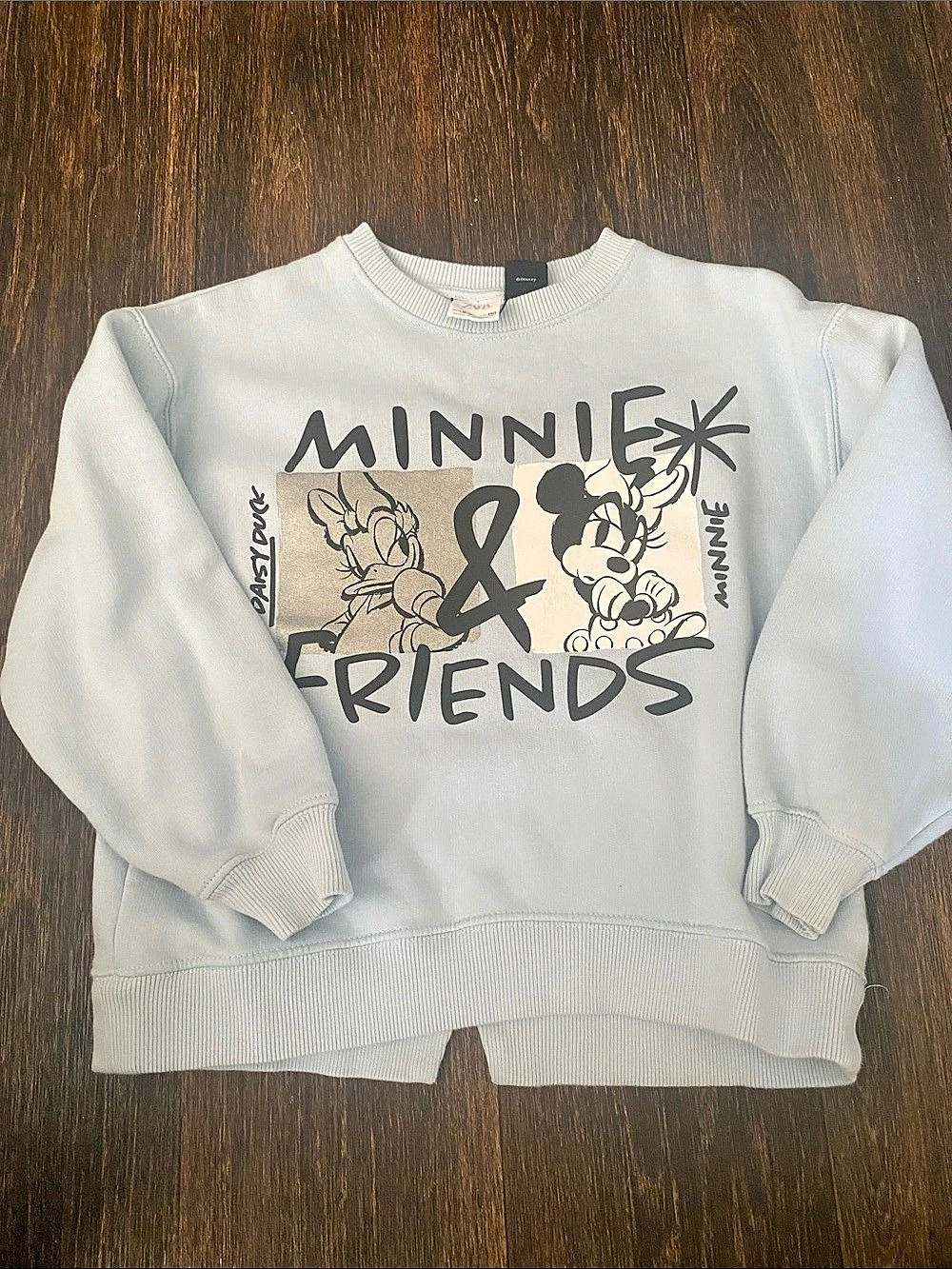 Zara Disney Minnie & Friends sweatshirt Girls 8/9